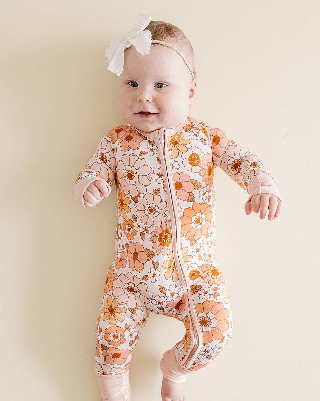 Lucky Panda Sweet Blossom Onesie