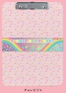 iScream Sprinkles Clipboard