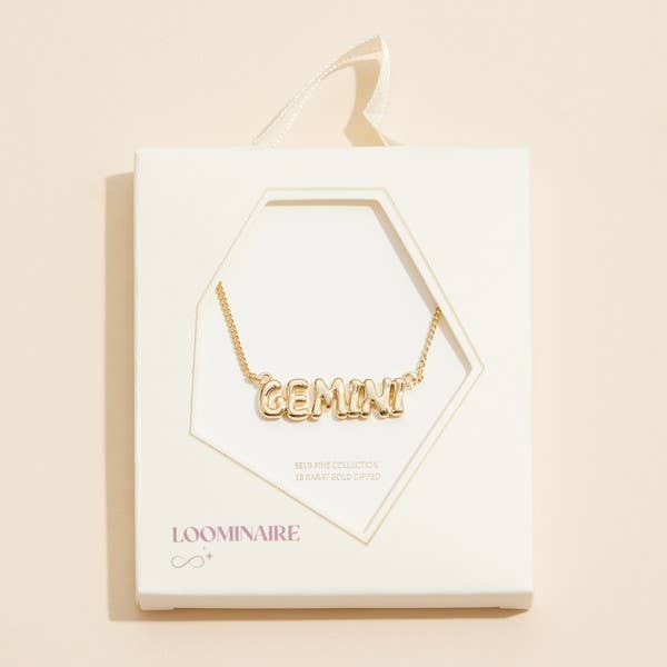 Zodiak Bubble Necklace