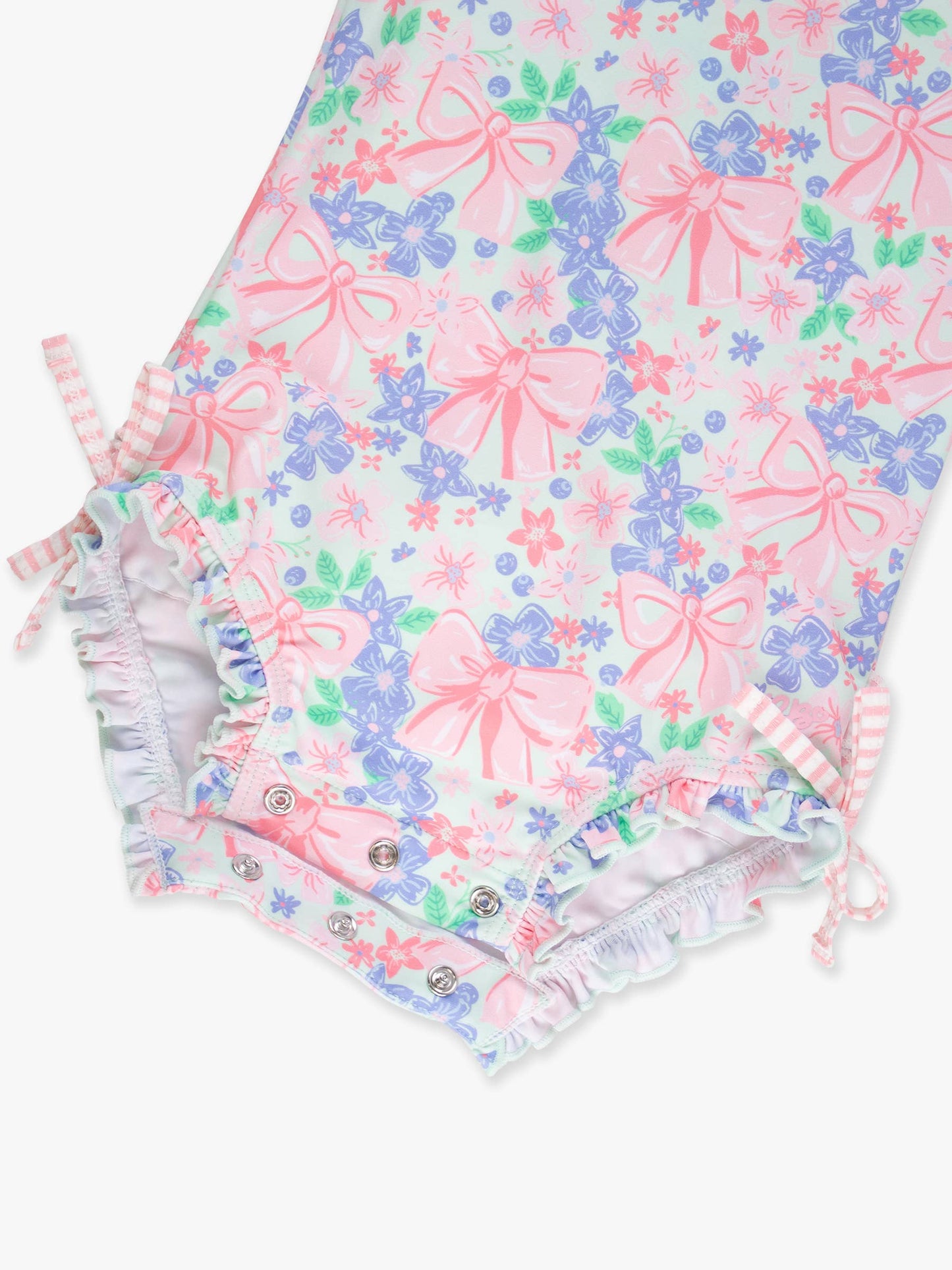Bow Blooms One Piece Swimsuit