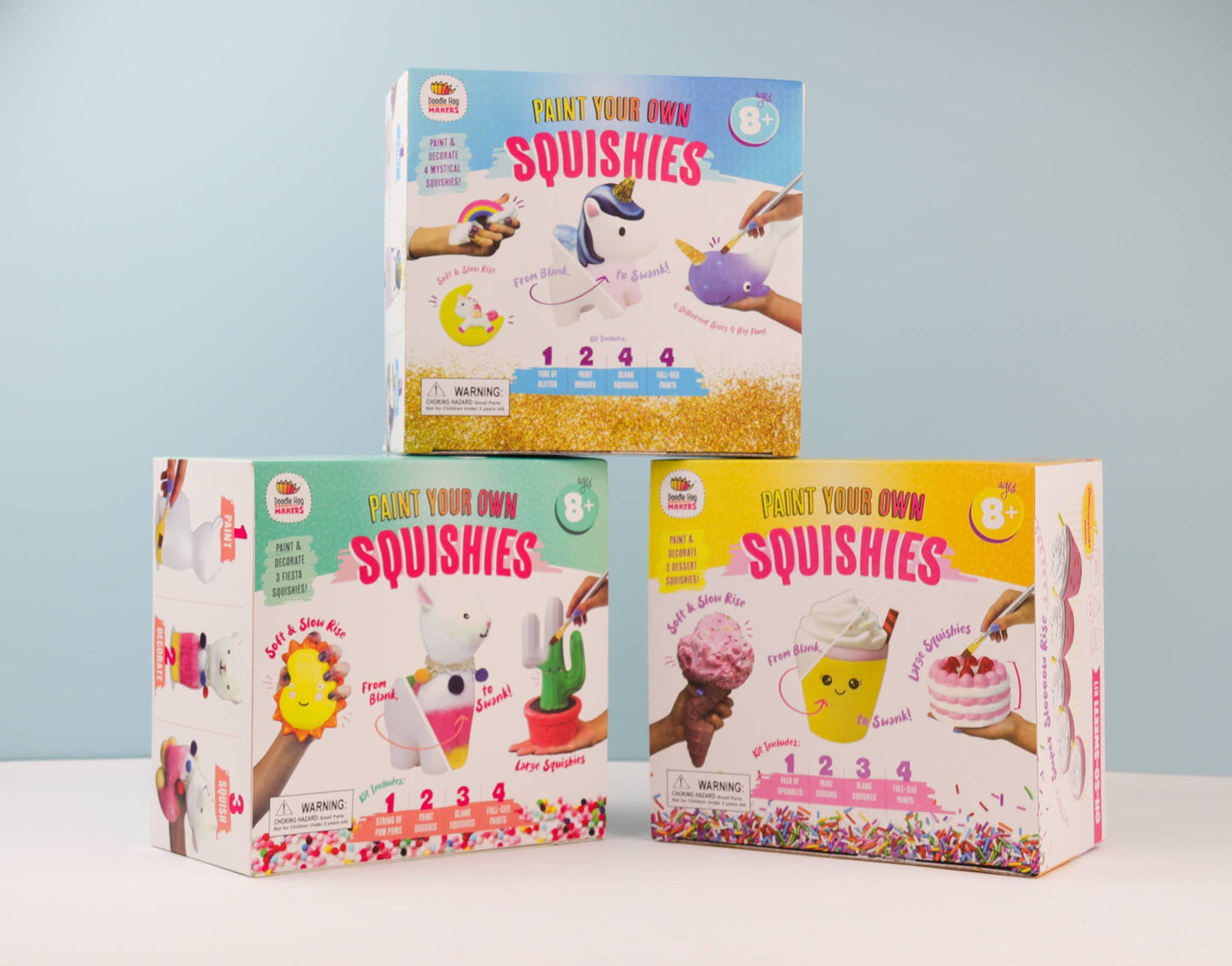 Paint Your Own Rainbows and Unicorn Squishies DIY Kit!