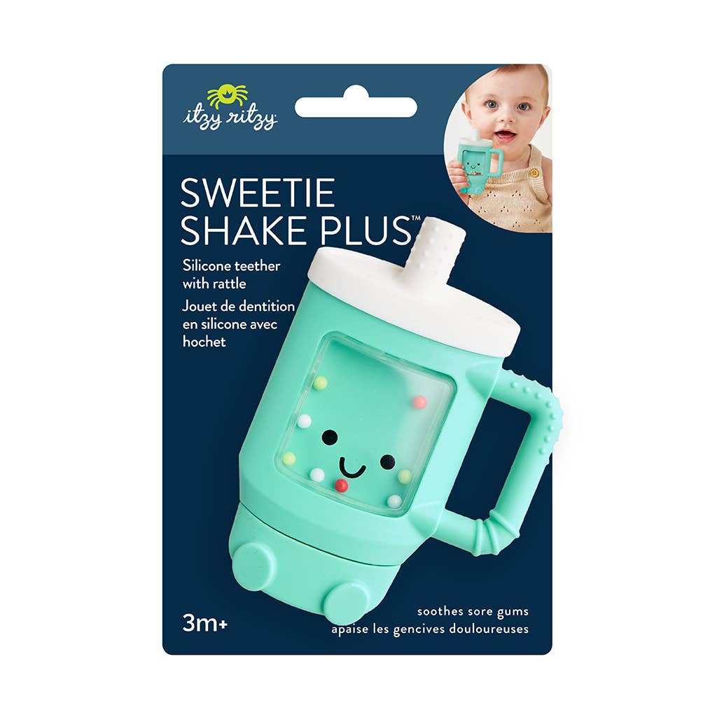 Sweetie Shake Plus™ - Teething + Rattle Toy