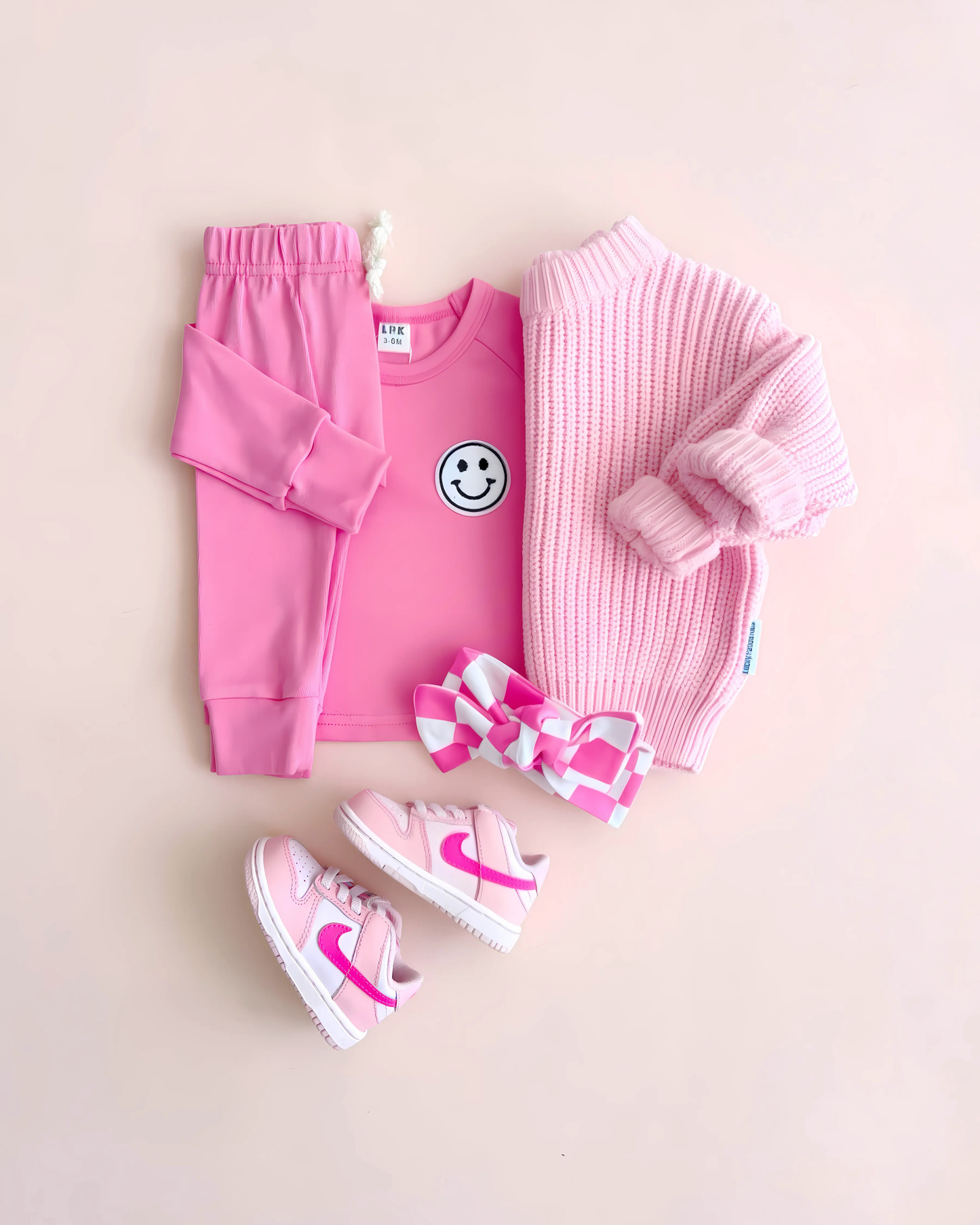 Lucky Panda Kida Lounge Set | Smiley Bubble Gum