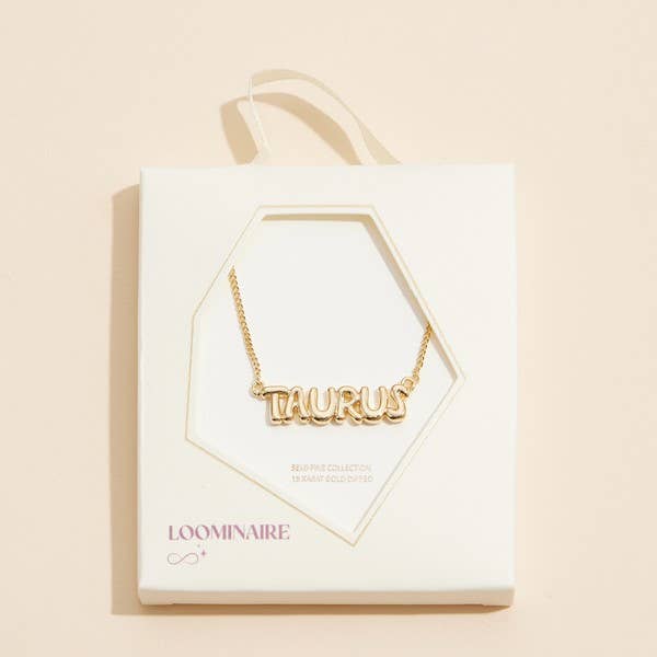 Zodiak Bubble Necklace