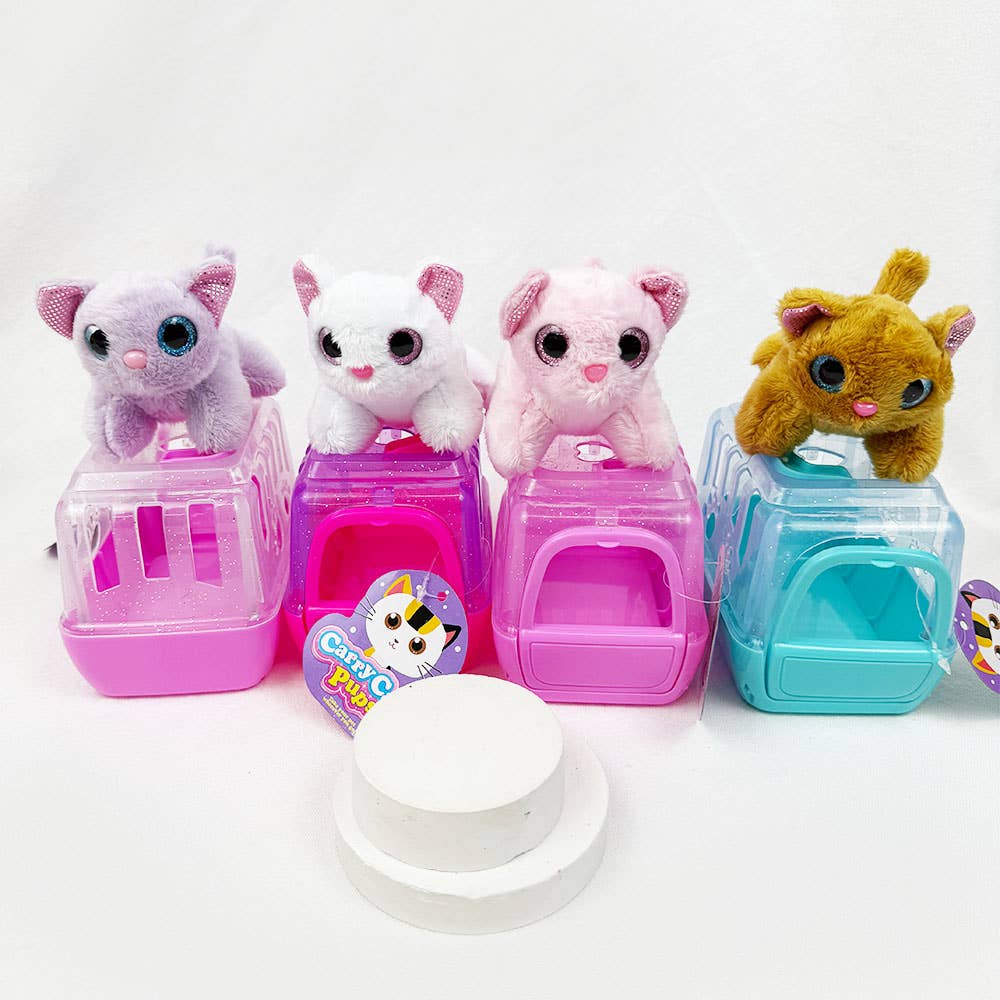 Cat Plush Toy with Cat House