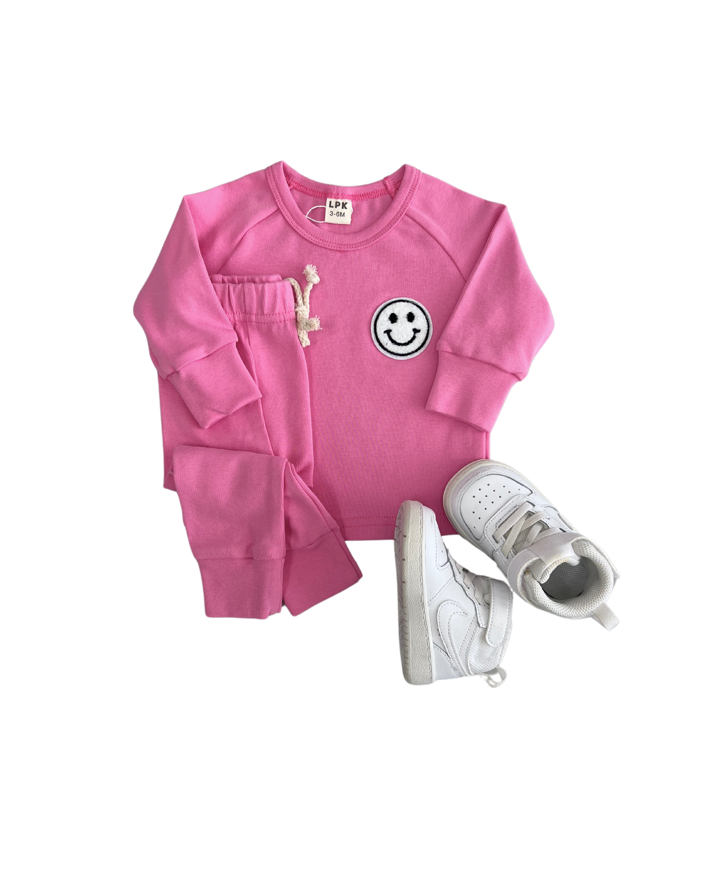 Lucky Panda Kida Lounge Set | Smiley Bubble Gum