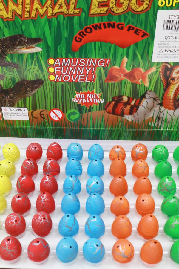 Growing Animal Egg Toy
