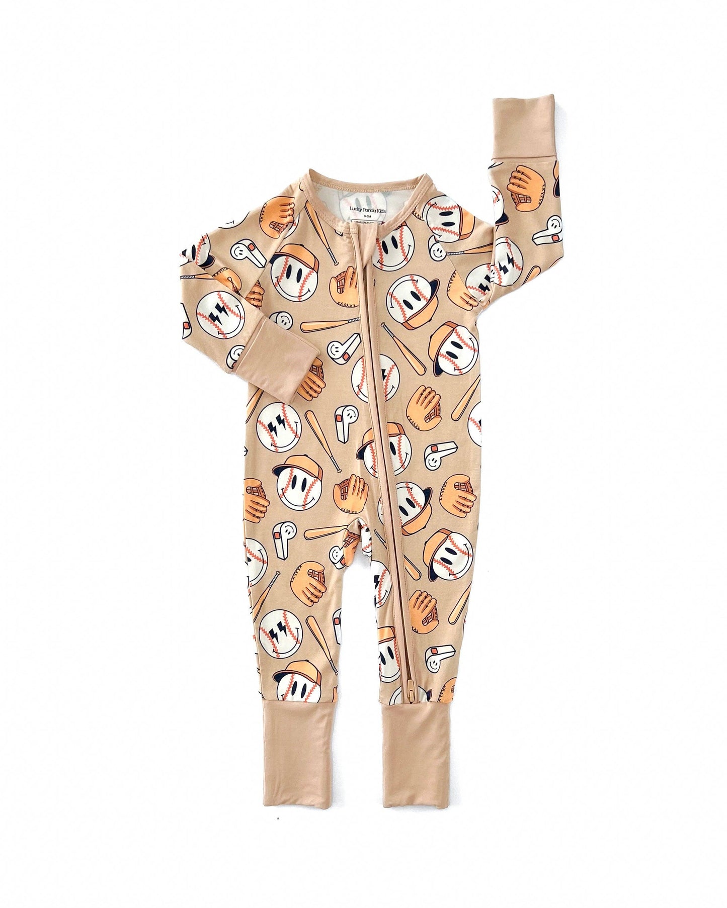 Lucky Panda Cool Catch Onesie