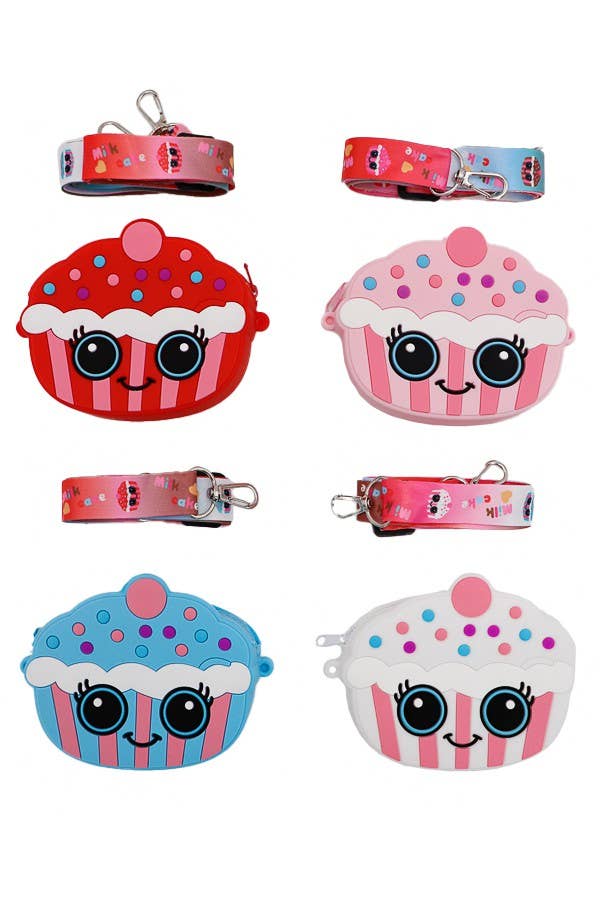 Cupcake Strap Crossbody Bag
