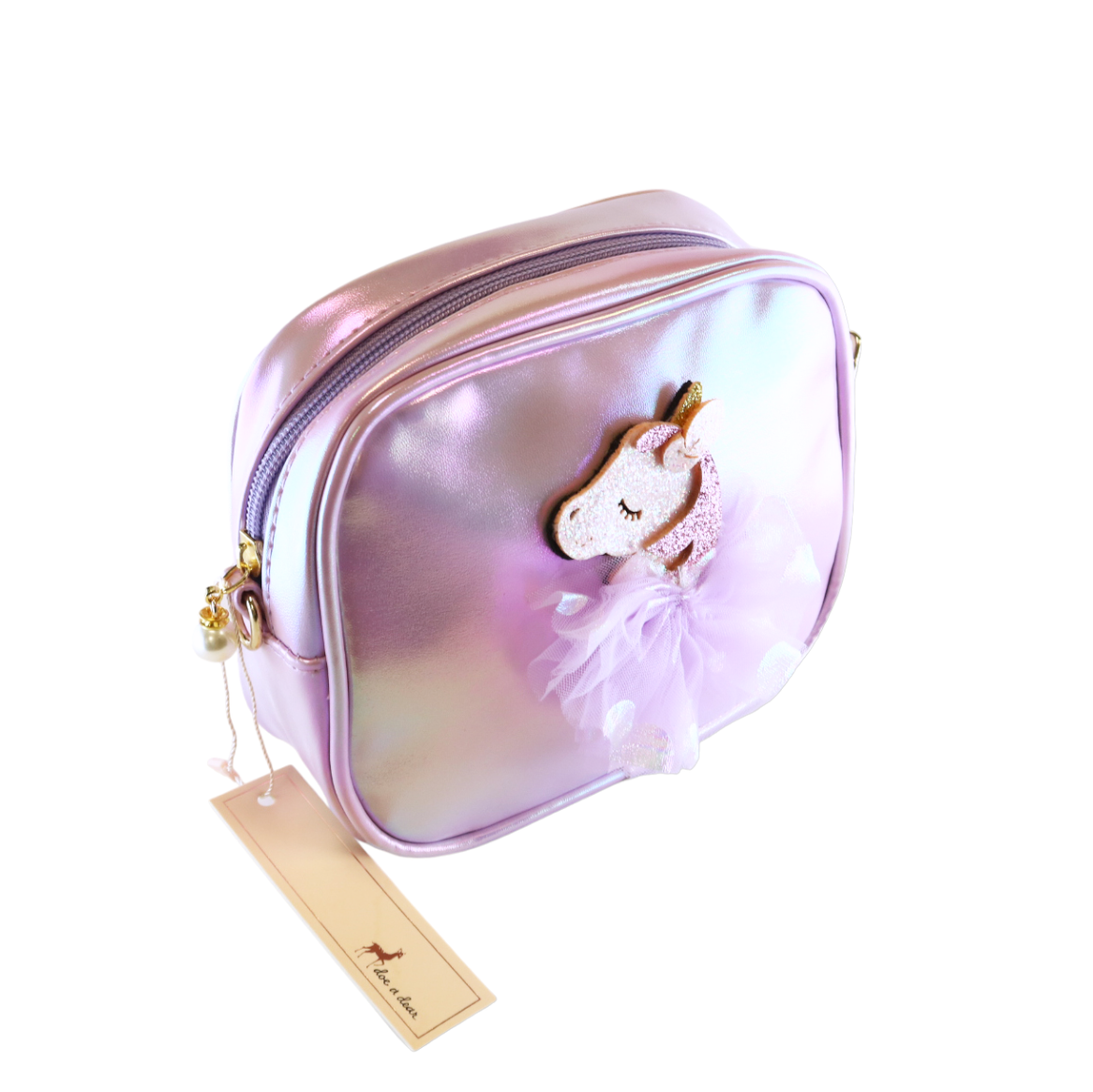 Unicorn Tulle Holographic Purse