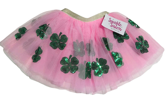 Pink Shamrock Tutu