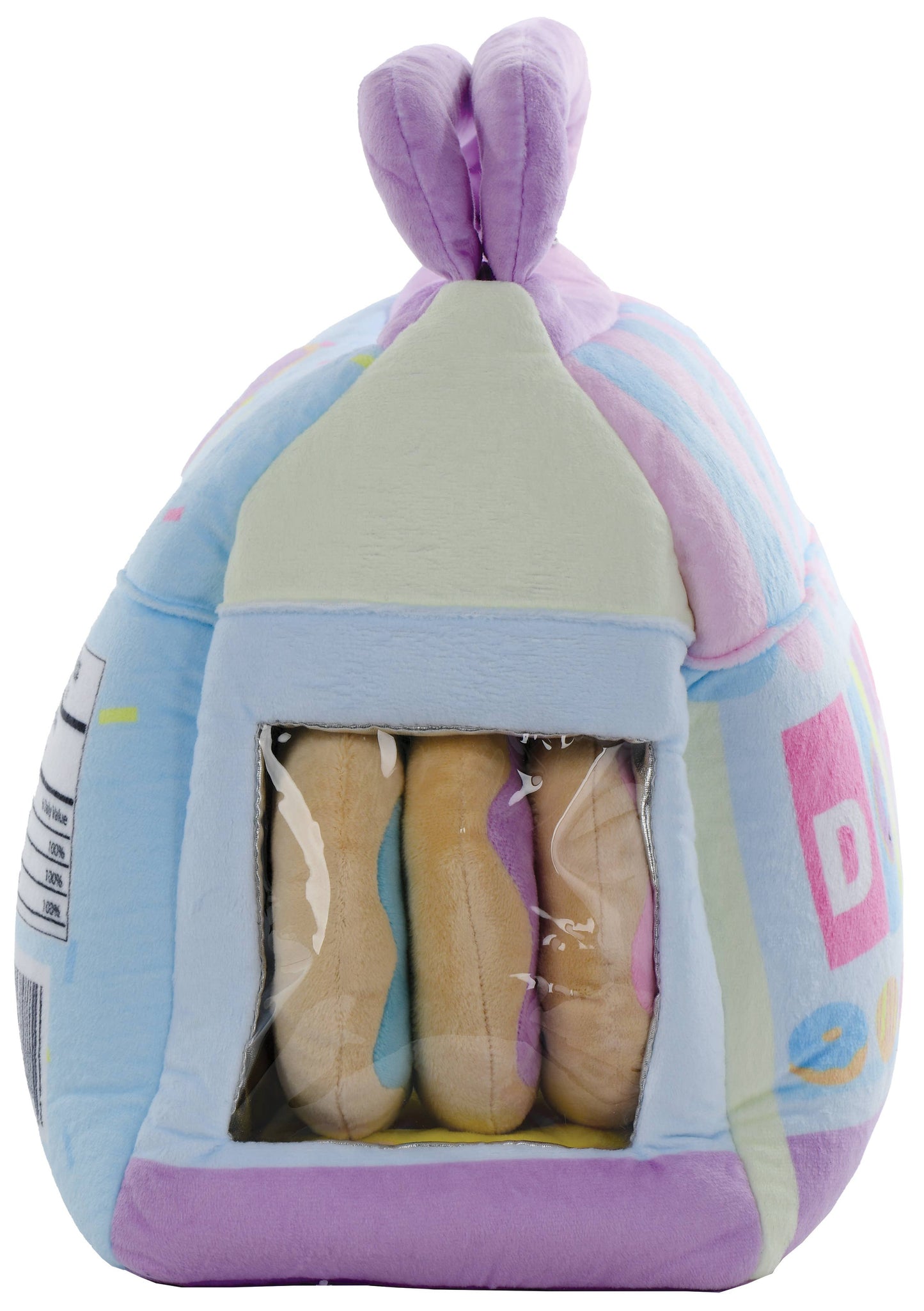 Box Of Donuts Fleece Plush