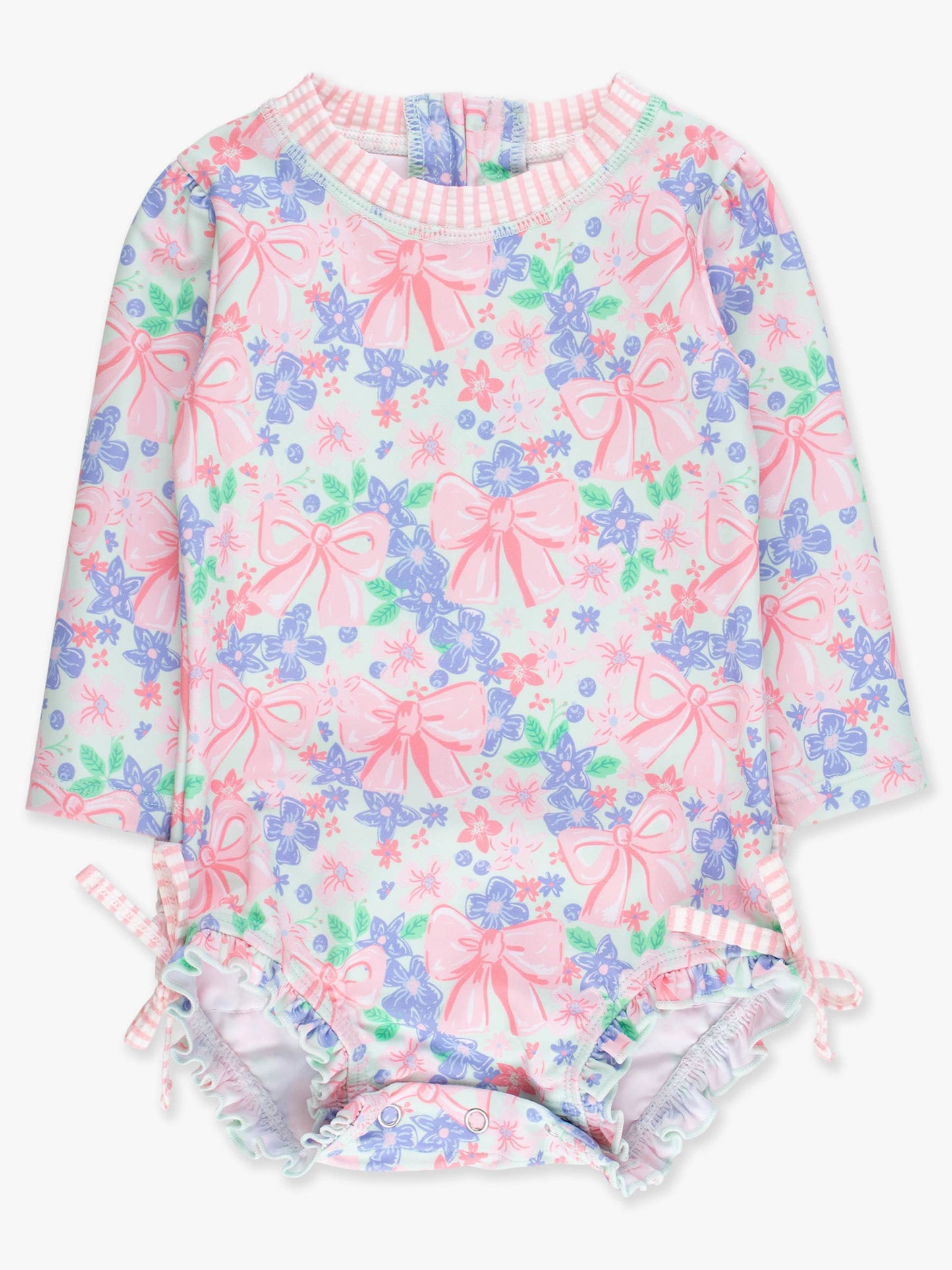 Bow Blooms One Piece Swimsuit