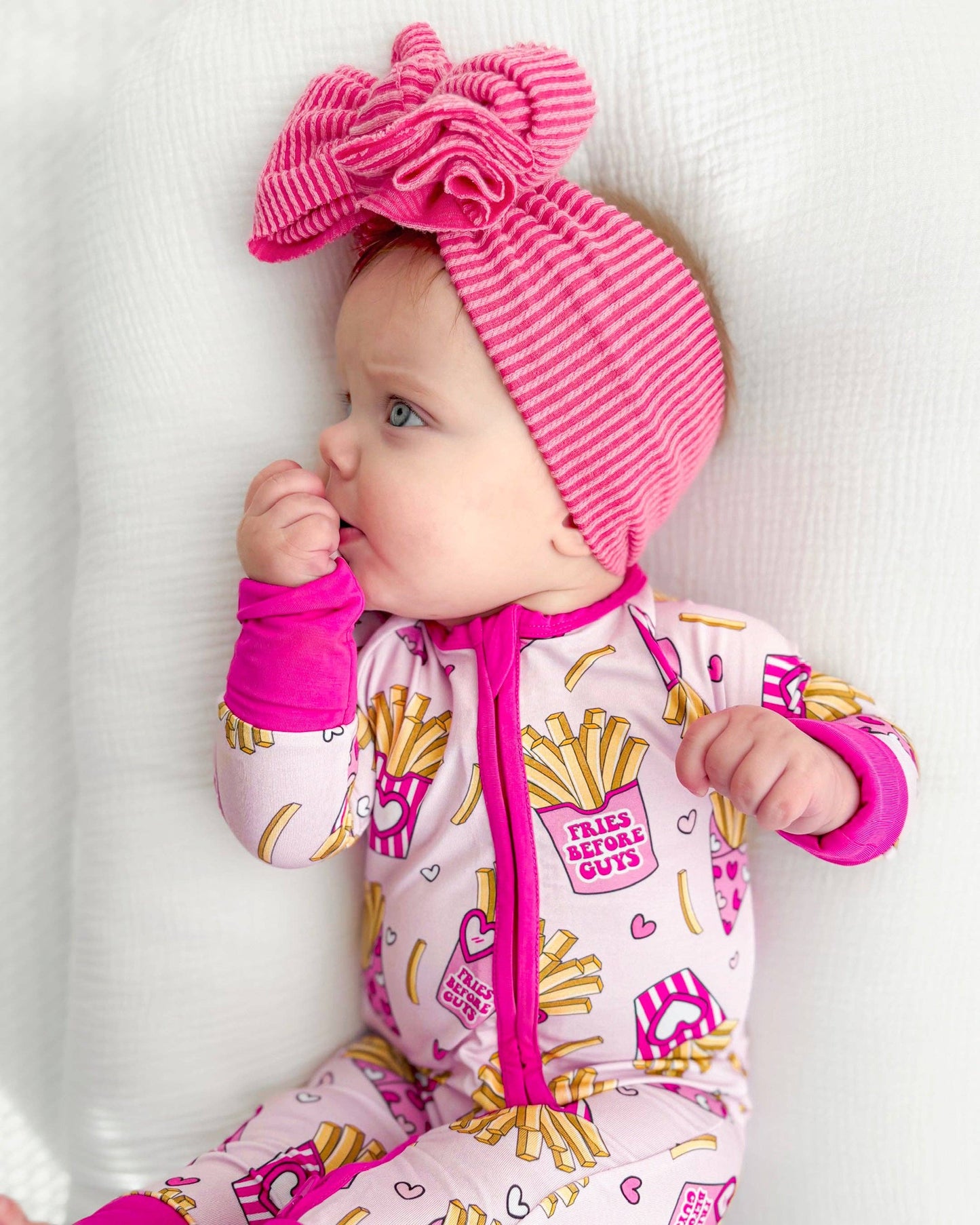 Lucky Panda Kids Bamboo Zip Romper | Fries Before Guys