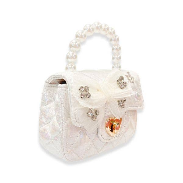 Embellished Bow Purse