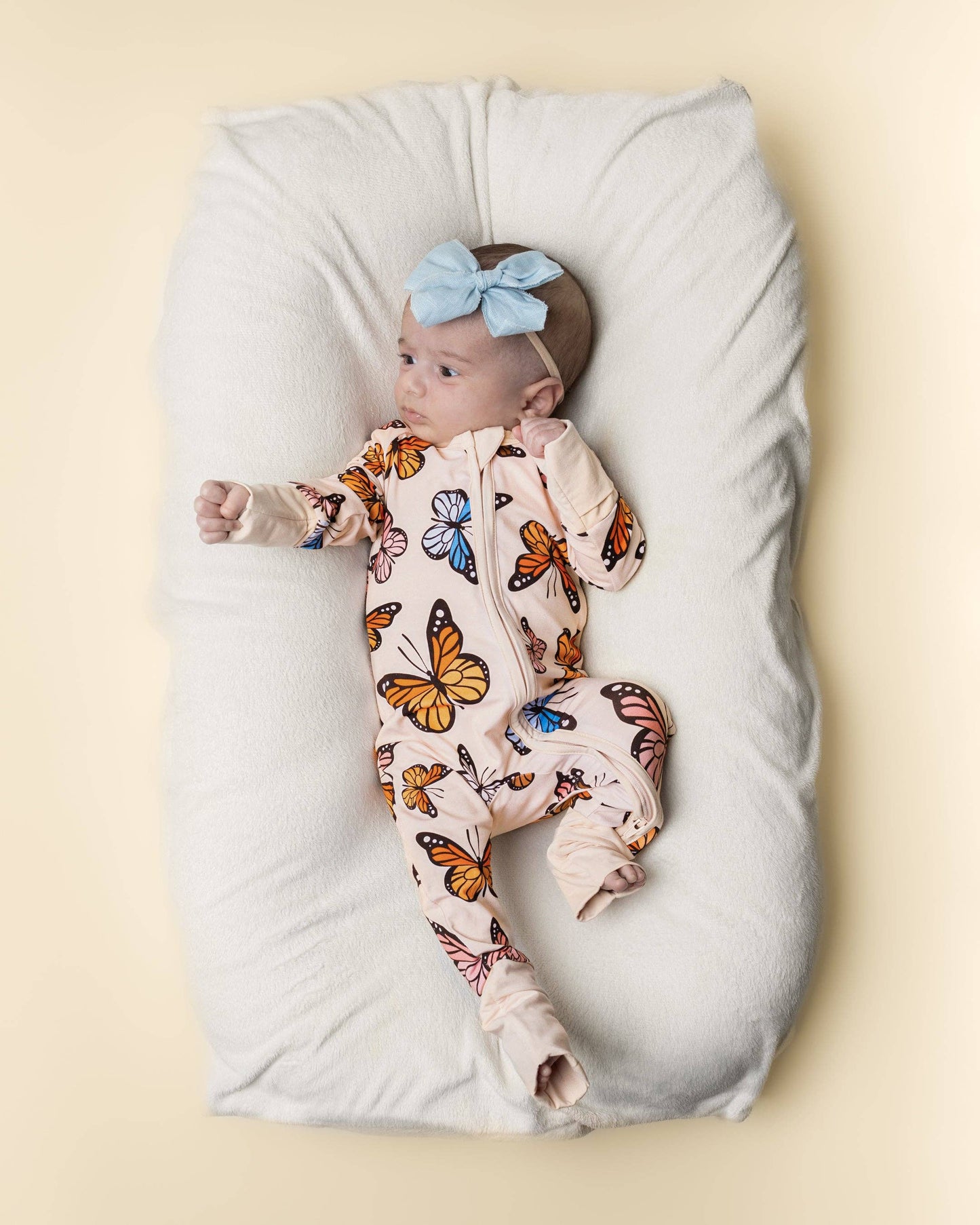 Lucky Panda Butterflies Onesie
