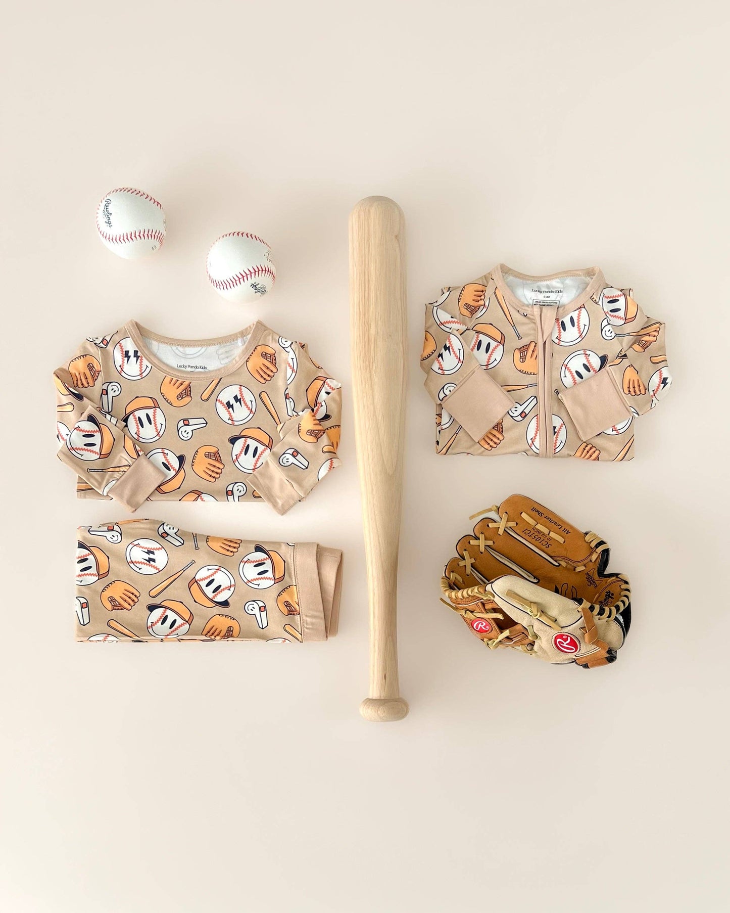 Lucky Panda Cool Catch Onesie