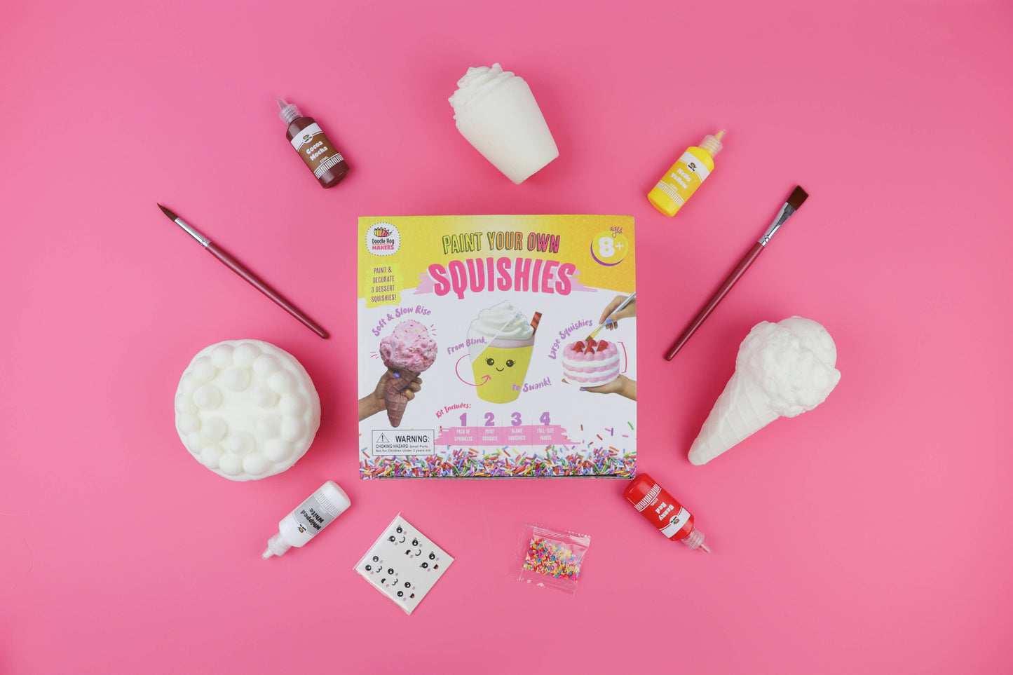 DIY Dessert Paint Your Own Squishies Kit!