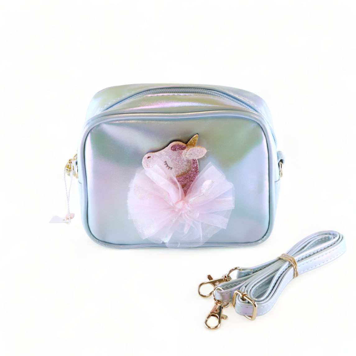 Unicorn Tulle Holographic Purse
