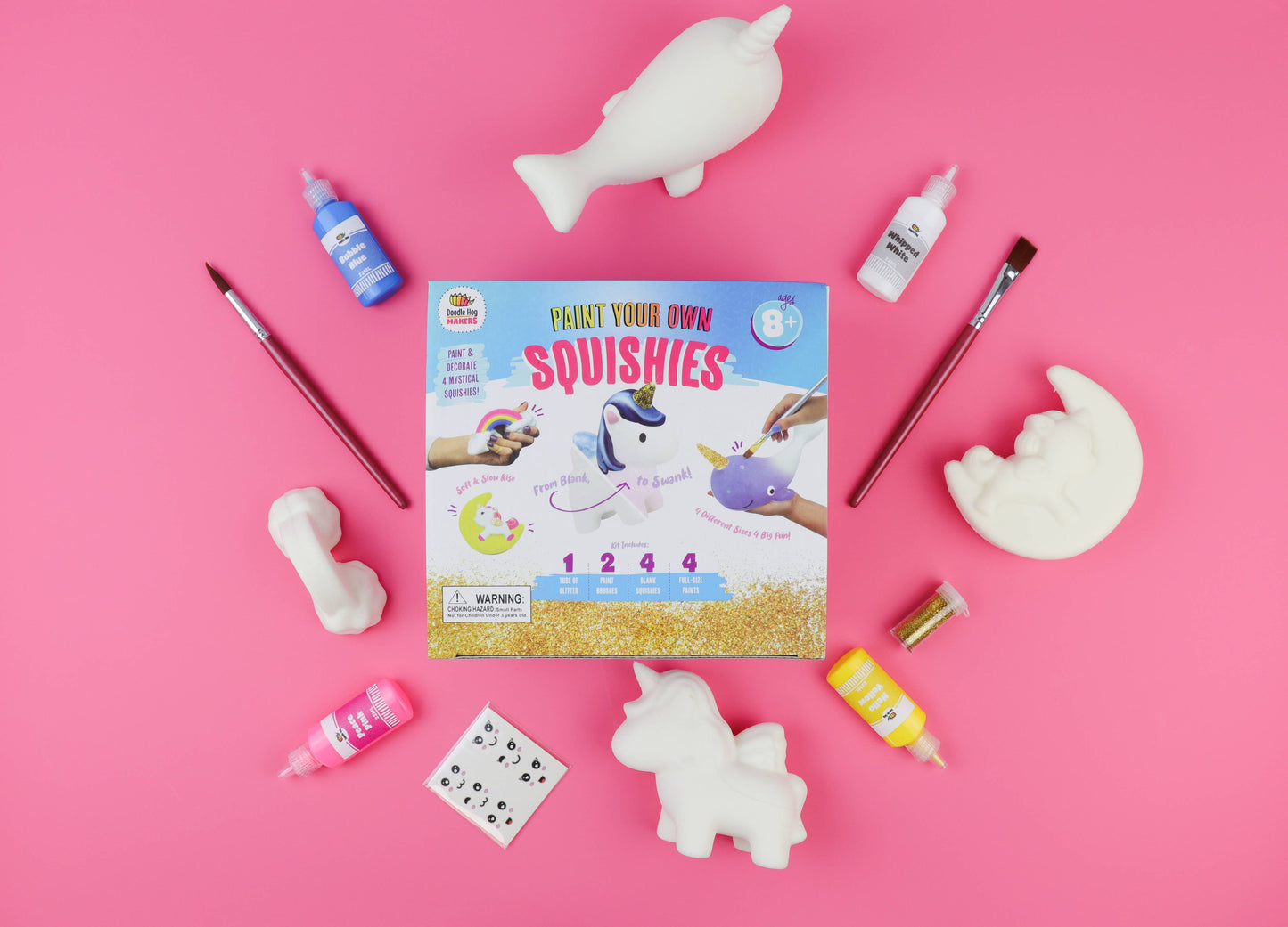 Paint Your Own Rainbows and Unicorn Squishies DIY Kit!