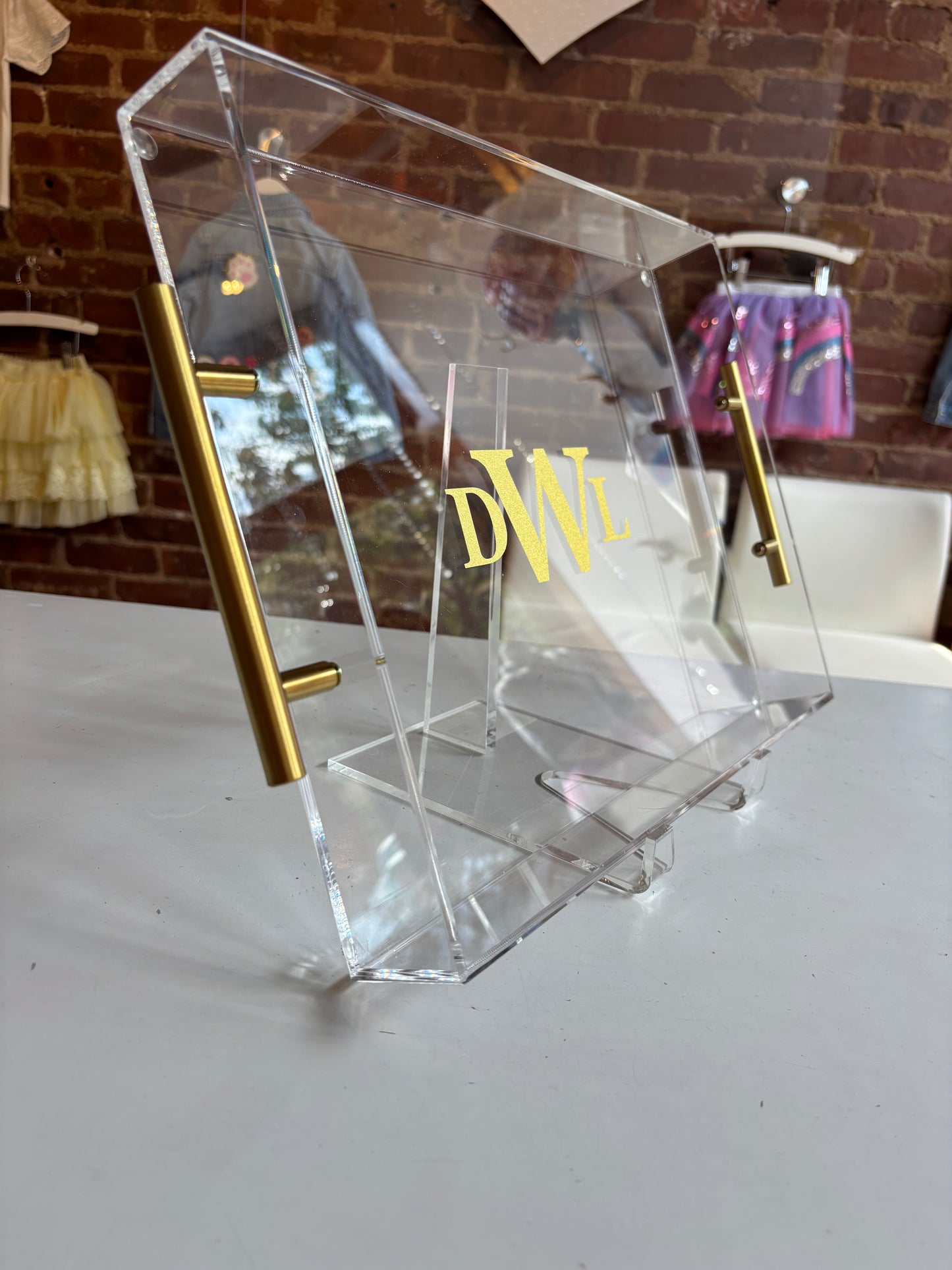 Clique Custom Monogram Tray