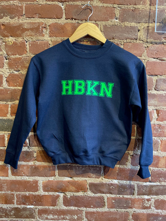 HBKN Youth Crew Neck Sweatshirt - Non-Glitter
