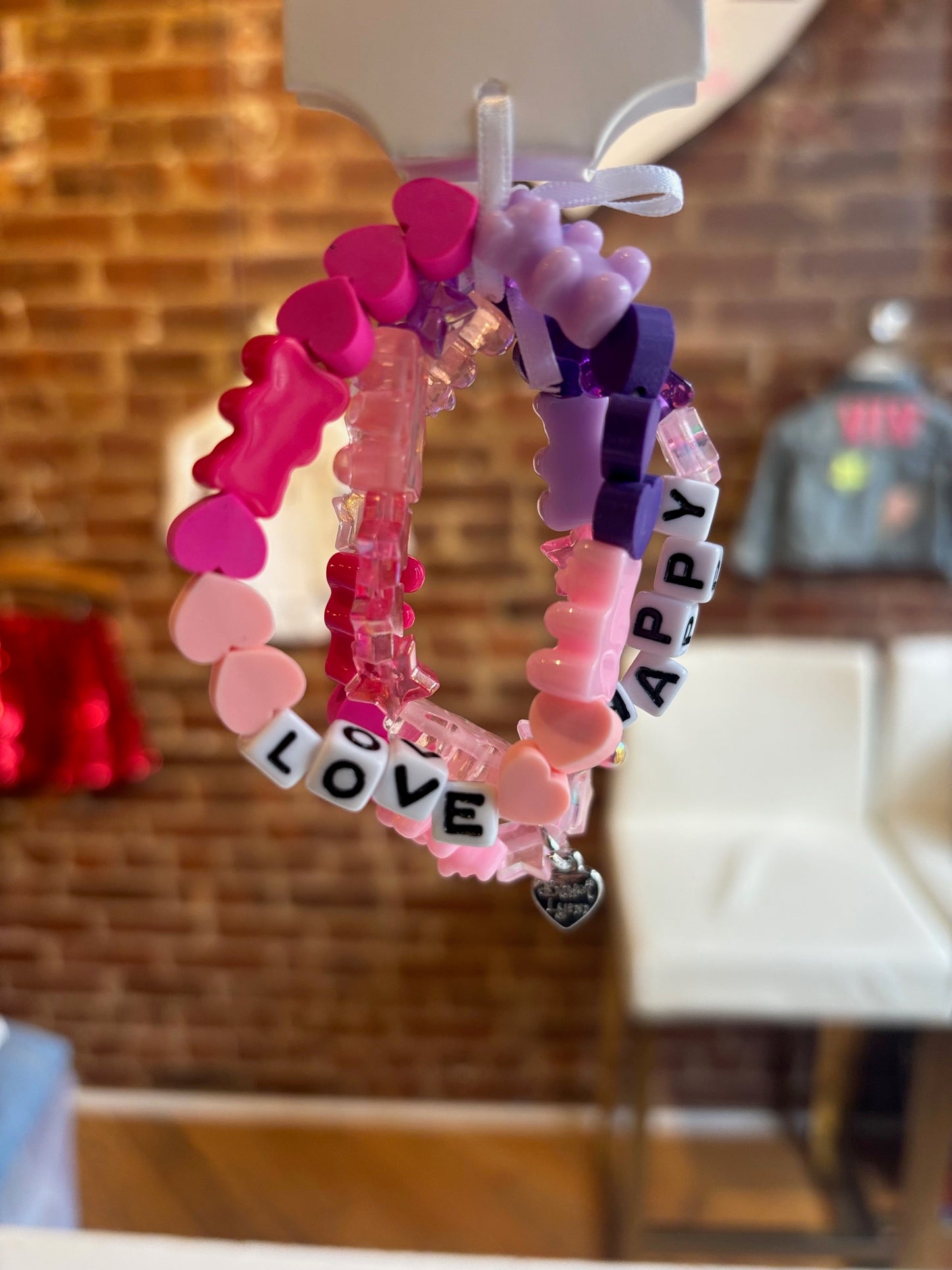3 Piece Gummy Bracelet Set