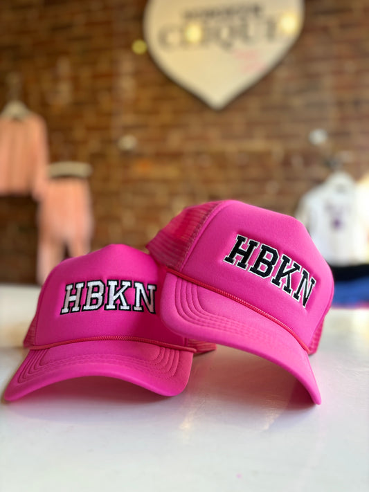 HBKN Pink Trucker Hat