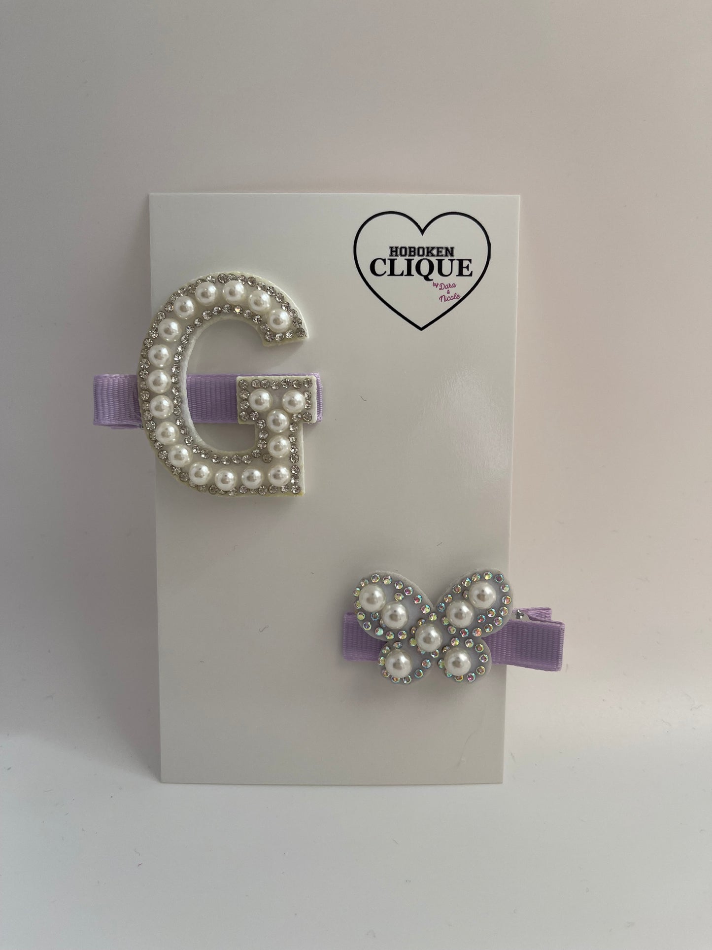 Clique Initial Hair Clip