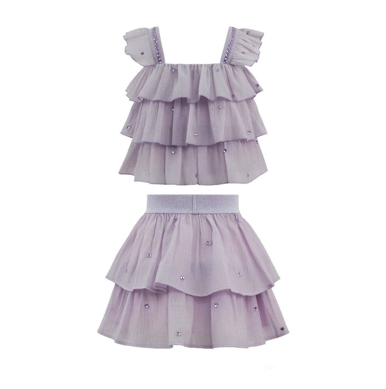 Lavender Gems Layered Set