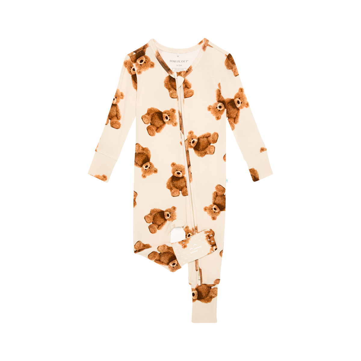 Posh Peanut Teddy Freddy Convertible Onesie