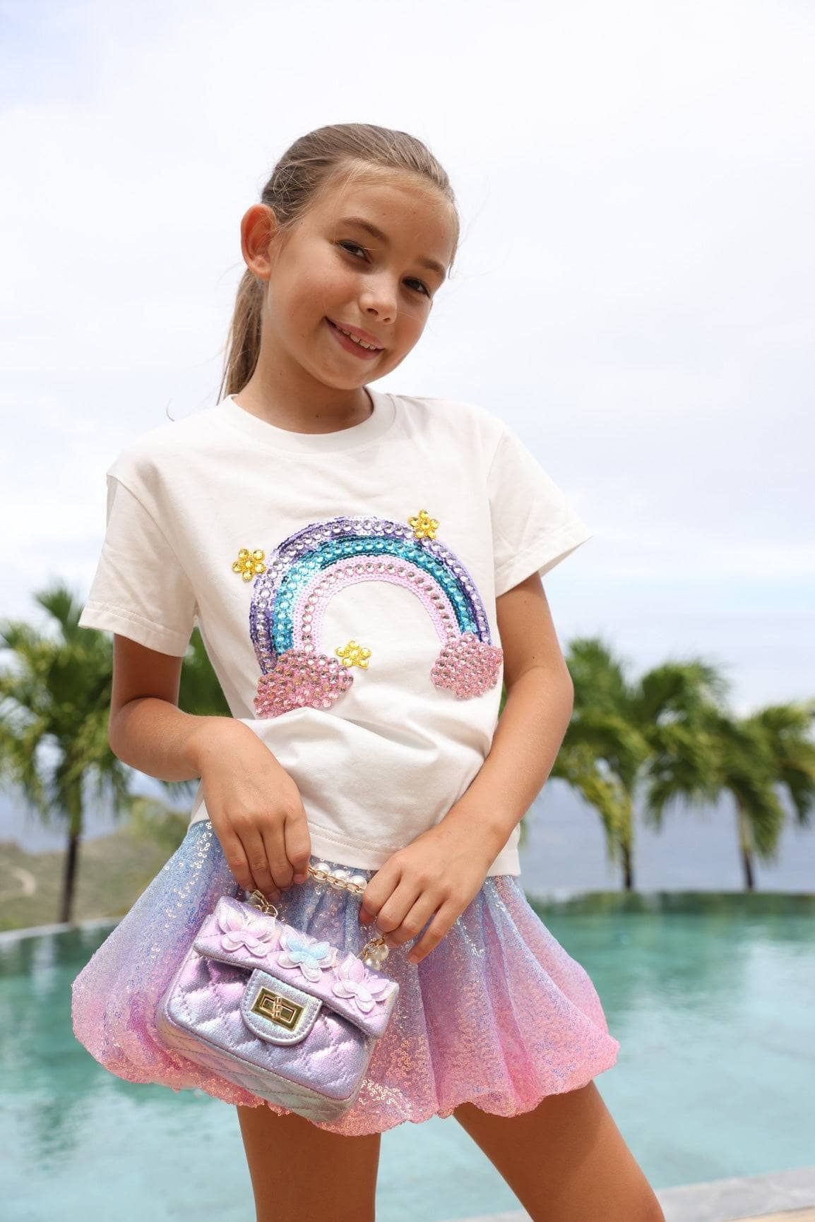 Pastel Rainbow Gems T-shirt