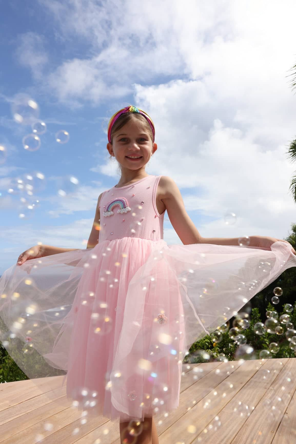 Rainbow Dreams Tulle Dress