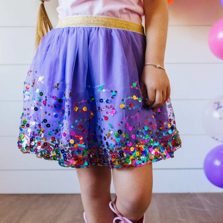 Lavender Confetti Tutu