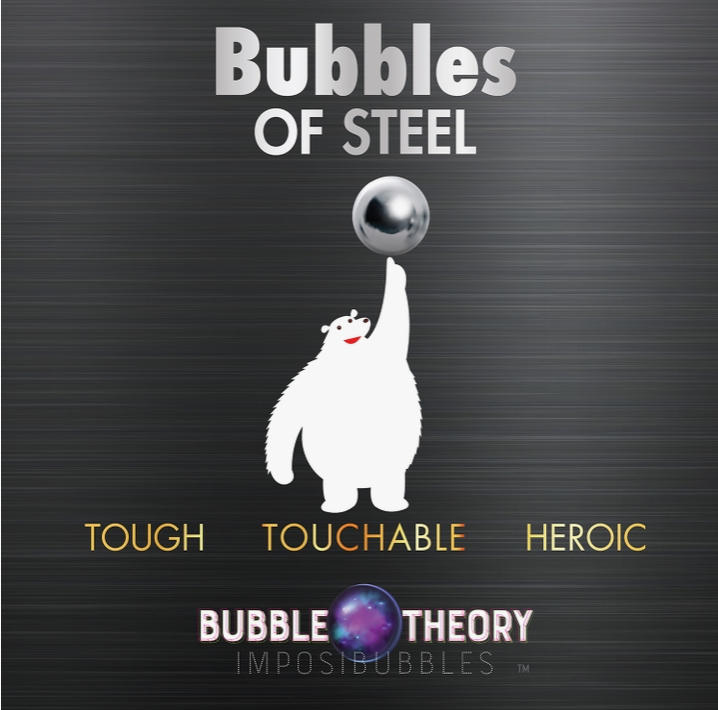 Bubbles of Steel