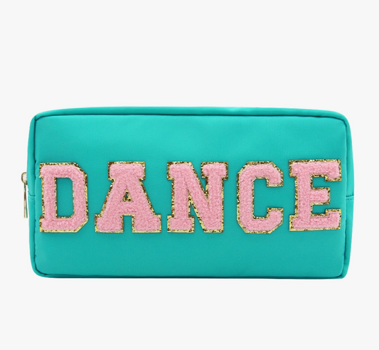 DANCE Cosmetic Bag Chenille Patch