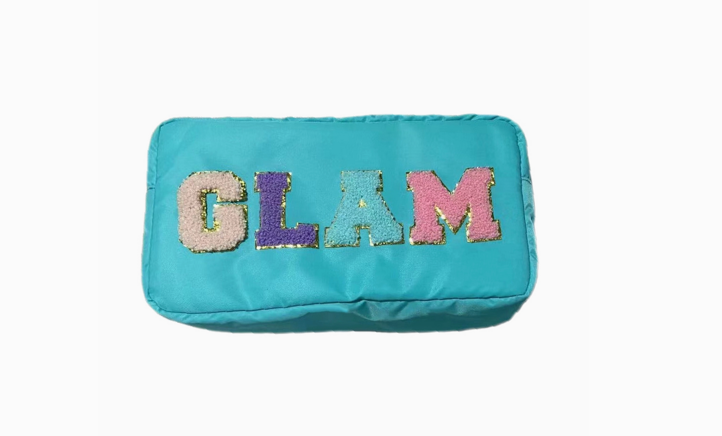 Varsity Collection Nylon Cosmetic Bag