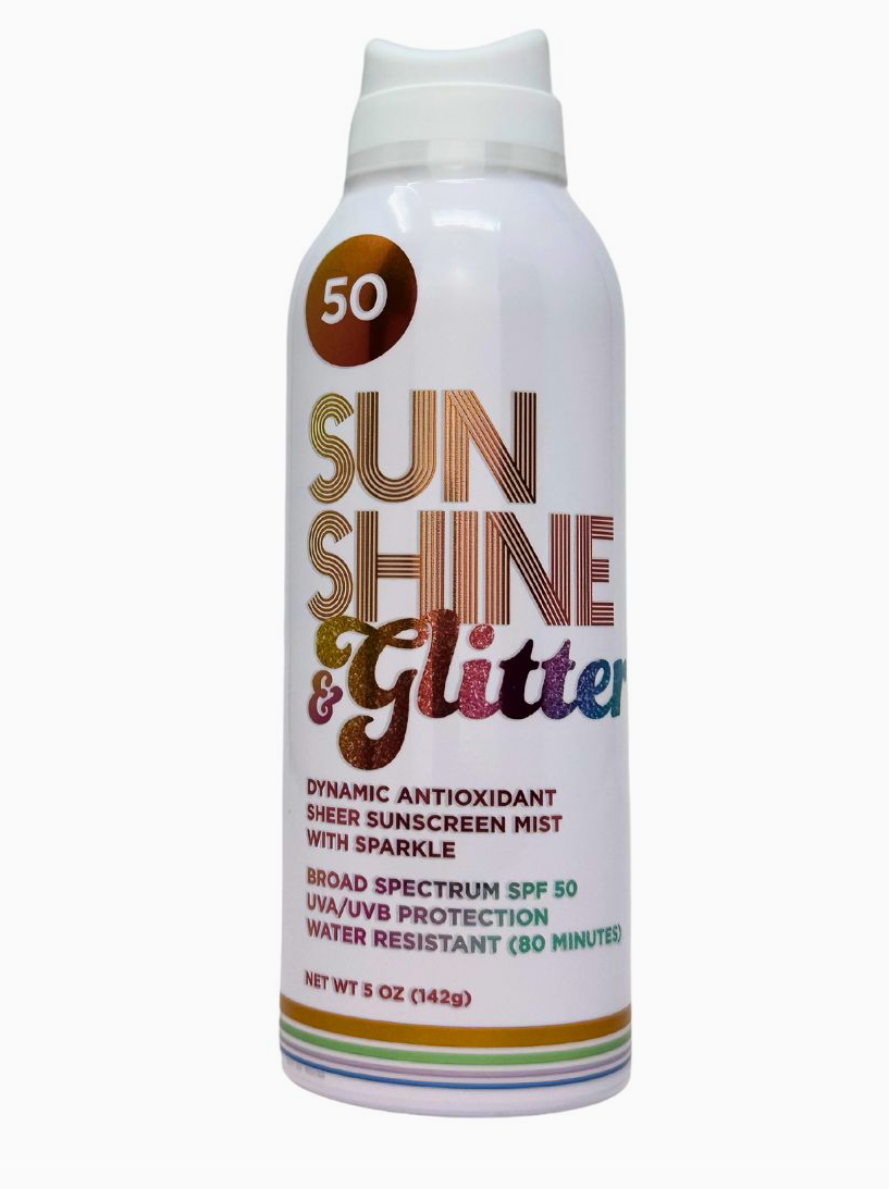 Sunshine & Glitter Sparkle Shimmer Sport Spf 50 Mist