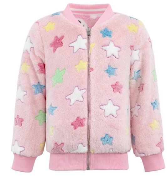 Lola Pinky Fuzzy Reversible Bomber