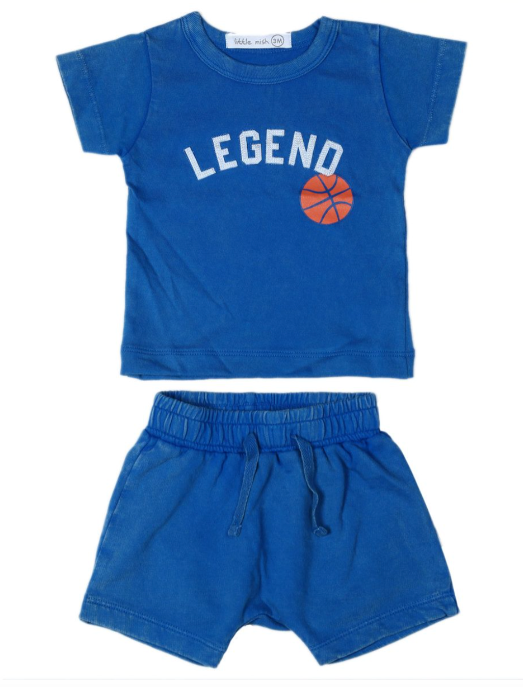 Legend Tee & French Terry Shorts Set