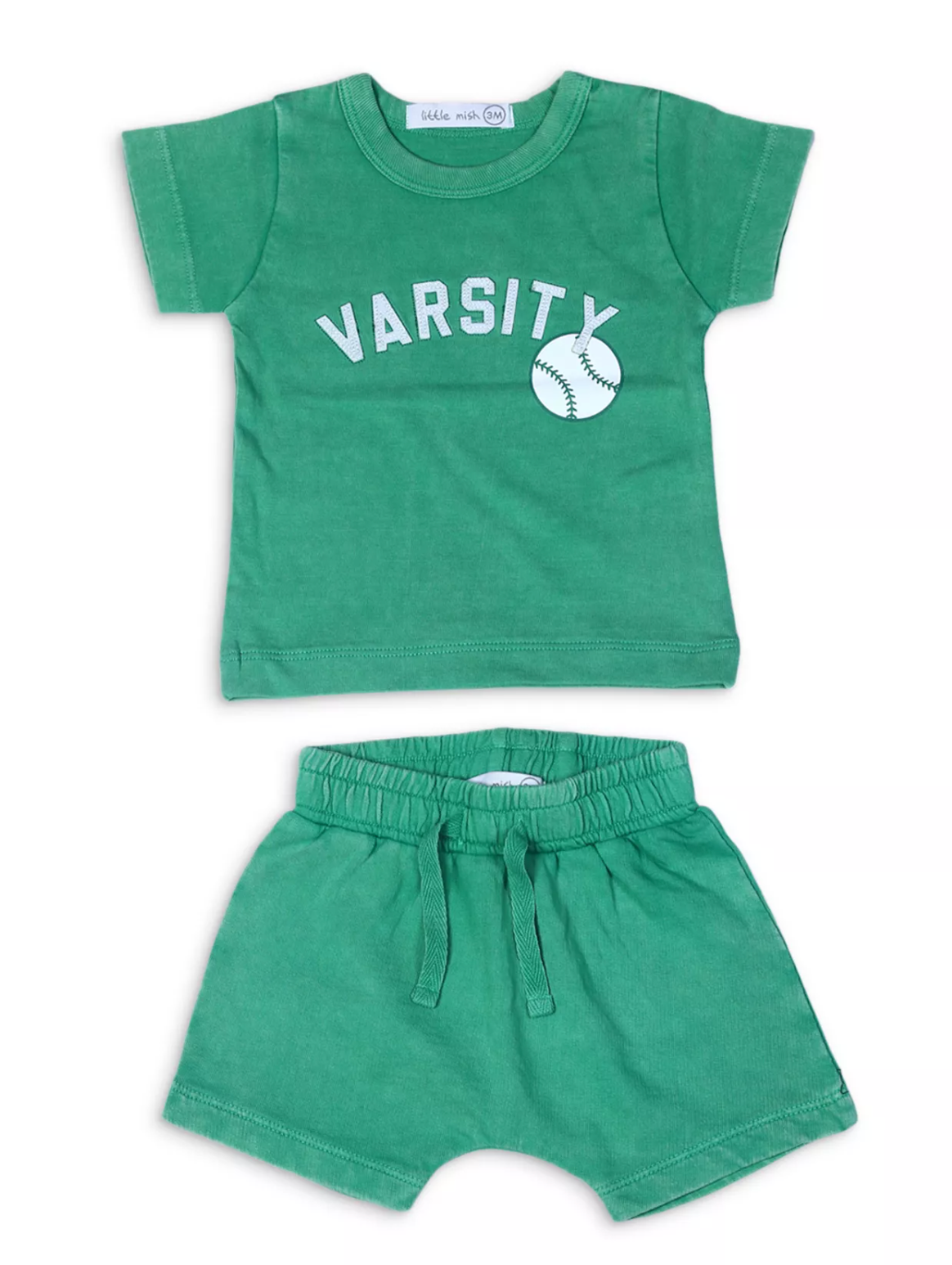 Varsity Tee & French Terry Shorts Set