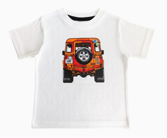 Jeep Board Shorts & Tee Set