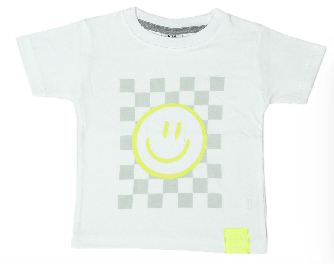 Smile Check Shorts & Tee Set