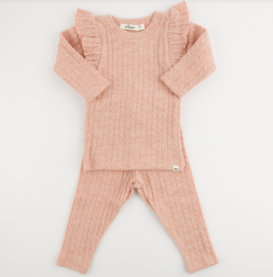 oh baby! Cable Knit Mille Set