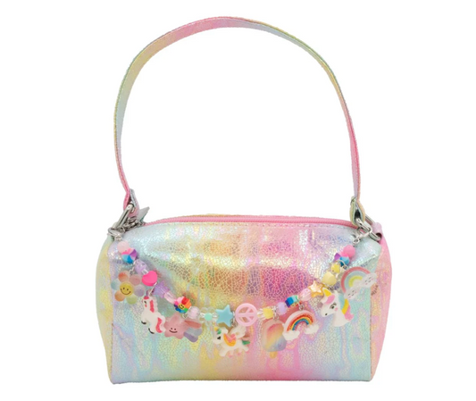 Bari Lynn Unicorn Charm Bag