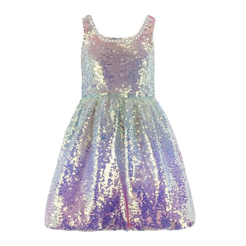 Sparkle Ombre Rainbow Dress