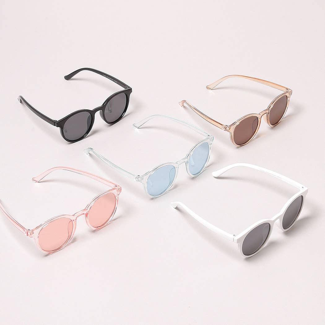 Kid's Round Tinted Sunglasses