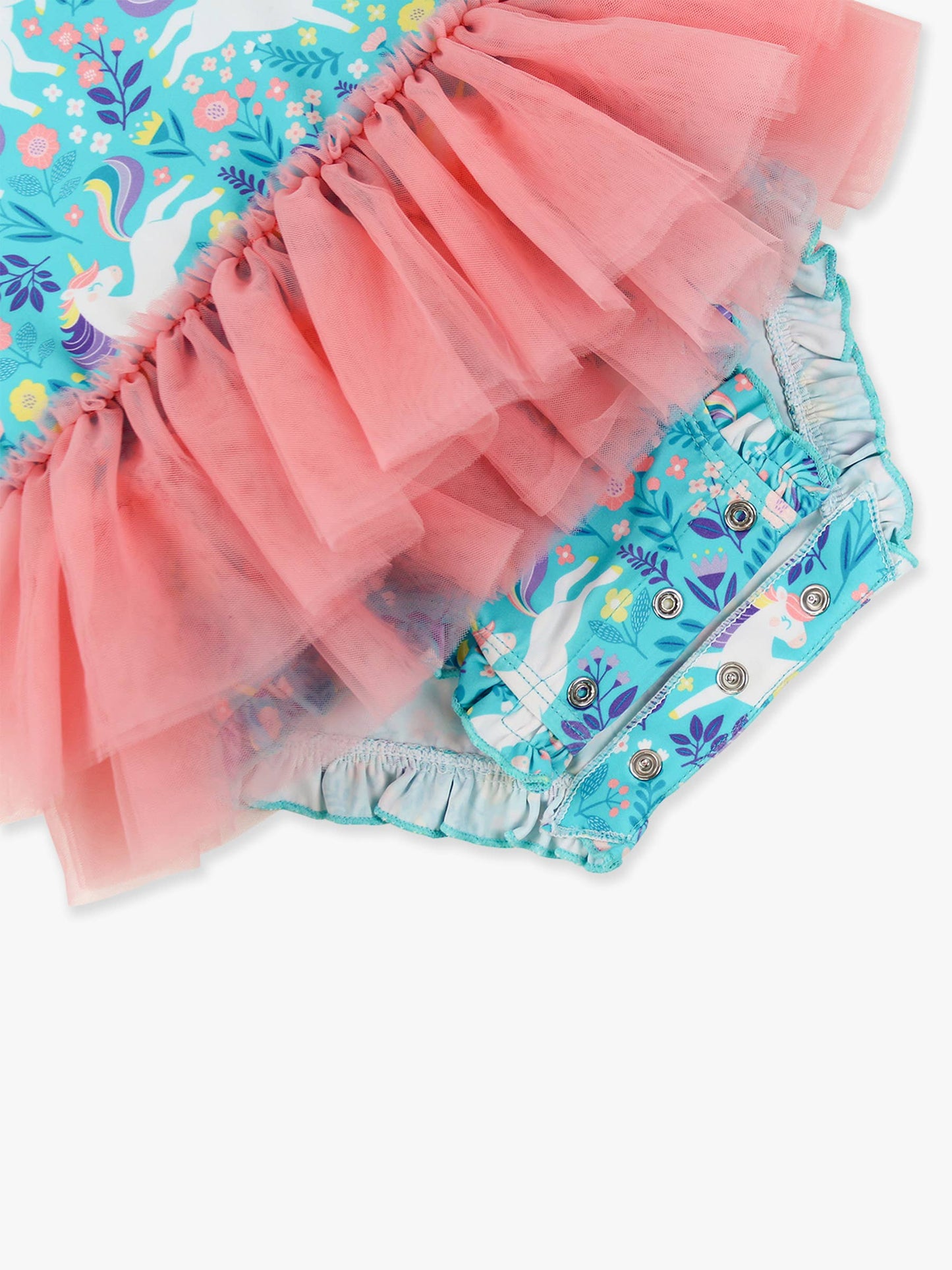 Unicorn Skirted Swimsuit