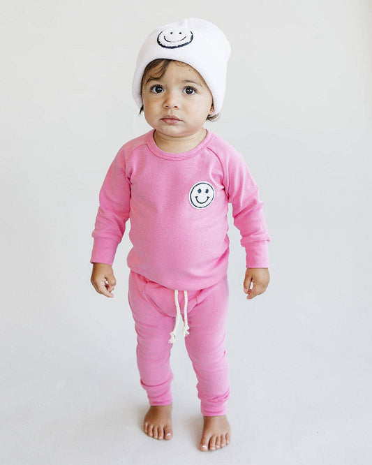 Lucky Panda Kida Lounge Set | Smiley Bubble Gum