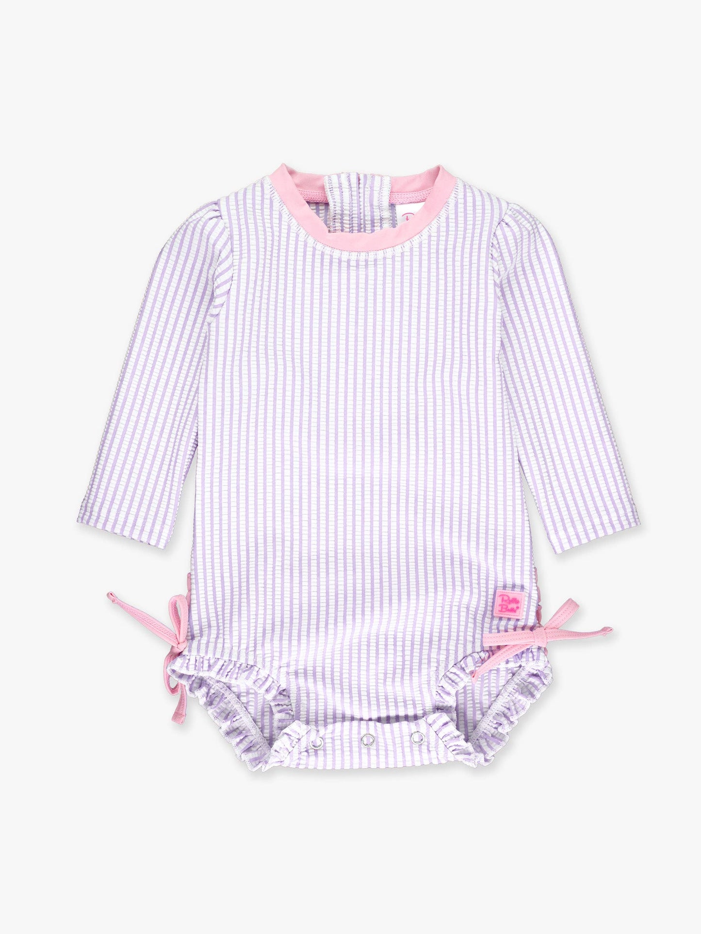 Lavender Seersucker One Piece